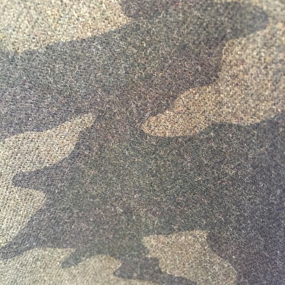 Laveer reversible wool blend camouflage bomber jacket - Picture 7 of 12